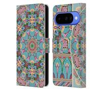 Head Case Designs Officially Licensed Aimee Stewart Art Deco Mandala Leather Wallet Case Compatible With Google Pixel 10