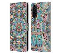 Head Case Designs Officially Licensed Aimee Stewart Art Deco Mandala Leather Wallet Case Compatible With Samsung Galaxy A36 5G