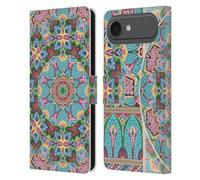 Head Case Designs Officially Licensed Aimee Stewart Art Deco Mandala Leather Wallet Case Compatible With Apple iPhone 17 Air