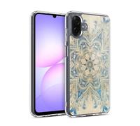 Head Case Designs Officially Licensed Aimee Stewart Blue Sky Swirl Mandala Gel Case [Military Grade Protection] Compatible With Samsung Galaxy A07 4G