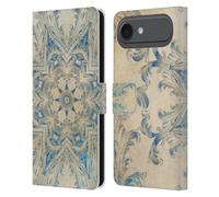 Head Case Designs Officially Licensed Aimee Stewart Blue Sky Swirl Mandala Leather Wallet Case Compatible With Apple iPhone 17 Air