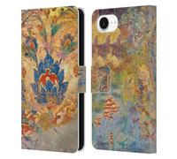 Head Case Designs Officially Licensed Aimee Stewart Blue Temple Assorted Designs Leather Wallet Case Compatible With Apple iPhone 16e