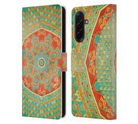 Head Case Designs Officially Licensed Aimee Stewart Citrus Mandala Leather Wallet Case Compatible With Samsung Galaxy A36 5G