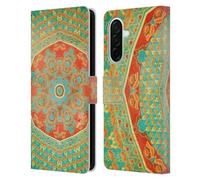 Head Case Designs Officially Licensed Aimee Stewart Citrus Mandala Leather Wallet Case Compatible With Samsung Galaxy A26 5G