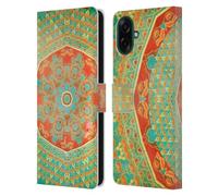 Head Case Designs Officially Licensed Aimee Stewart Citrus Mandala Leather Wallet Case Compatible With Samsung Galaxy A07