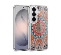 Head Case Designs Officially Licensed Aimee Stewart Colourful Embroidery Mandala Gel Case [Military Grade Protection] Compatible with Samsung Galaxy S26 and Compatible with MagSafe