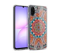 Head Case Designs Officially Licensed Aimee Stewart Colourful Embroidery Mandala Gel Case [Military Grade Protection] Compatible With Samsung Galaxy A07 4G