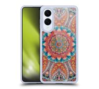 Head Case Designs Officially Licensed Aimee Stewart Colourful Embroidery Mandala Gel Case [Military Grade Protection] Compatible With Samsung Galaxy S25 Edge