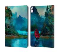 Head Case Designs Officially Licensed Aimee Stewart End of Journey Fantasy Leather Wallet Case Compatible With Apple iPad Air 13 2024/2025