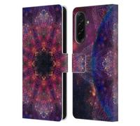 Head Case Designs Officially Licensed Aimee Stewart Galactic 2 Mandala Leather Wallet Case Compatible With Samsung Galaxy A36 5G