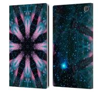 Head Case Designs Officially Licensed Aimee Stewart Galactic Mandala Leather Wallet Case Compatible With Amazon Fire Max 11 2023