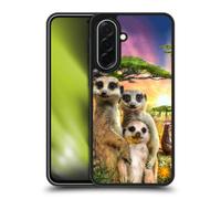 Head Case Designs Officially Licensed Aimee Stewart Meerkats Animals Gel Armour Case [Military Grade Protection] Compatible With Samsung Galaxy A36 5G