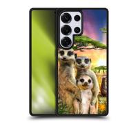 Head Case Designs Officially Licensed Aimee Stewart Meerkats Animals Gel Armour Case [Military Grade Protection] Compatible With Samsung Galaxy S25 Ultra