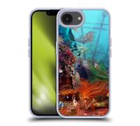 Head Case Designs Officially Licensed Aimee Stewart Mermaid Treasure Fantasy Gel Case [Military Grade Protection] Compatible with Apple iPhone 16e and Compatible with MagSafe
