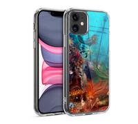 Head Case Designs Officially Licensed Aimee Stewart Mermaid Treasure Fantasy Gel Case [Military Grade Protection] Compatible with Apple iPhone 11 and Compatible with MagSafe