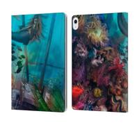 Head Case Designs Officially Licensed Aimee Stewart Mermaid Treasure Fantasy Leather Wallet Case Compatible With Apple iPad Air 13 2024/2025