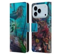 Head Case Designs Officially Licensed Aimee Stewart Mermaid Treasure Fantasy Leather Wallet Case Compatible With Apple iPhone 17 Pro