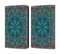 Head Case Designs Officially Licensed Aimee Stewart Moroccan Sea Mandala Leather Wallet Case Compatible With Amazon Kindle 11th Gen 6in 2022