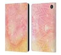Head Case Designs Officially Licensed Aimee Stewart Pink Lemonade Mandala Leather Wallet Case Compatible With Amazon Fire 7 2022