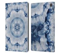 Head Case Designs Officially Licensed Aimee Stewart Shibori Sigh Mandala Leather Wallet Case Compatible With Amazon Fire Max 11 2023
