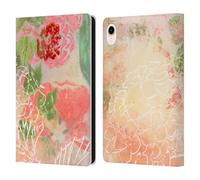 Head Case Designs Officially Licensed Aimee Stewart Sunset Smokey Floral Leather Wallet Case Compatible With Apple iPad mini (2021/2024)