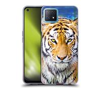 Head Case Designs Officially Licensed Aimee Stewart Tiger and Lily Animals Soft Gel Case Compatible With Oppo A72 5G