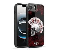 Head Case Designs Officially Licensed Alchemy Gothic Aces Of Anarchy Skull And Cards Gel Armour Case [Military Grade Protection] Compatible With Apple iPhone 16e / iPhone 17e