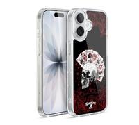 Head Case Designs Officially Licensed Alchemy Gothic Aces Of Anarchy Skull And Cards Gel Case [Military Grade Protection] Compatible with Apple iPhone 17 and Compatible with MagSafe