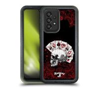 Head Case Designs Officially Licensed Alchemy Gothic Aces Of Anarchy Skull And Cards Ultra-Armoured Shockproof Case [Military Grade Protection] Compatible With Galaxy A33 5G (2022)