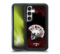 Head Case Designs Officially Licensed Alchemy Gothic Aces Of Anarchy Skull And Cards Ultra-Armoured Shockproof Case [Military Grade Protection] Compatible With Samsung Galaxy S24 5G