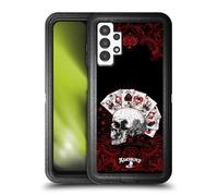 Head Case Designs Officially Licensed Alchemy Gothic Aces Of Anarchy Skull And Cards Ultra-Armoured Shockproof Case [Military Grade Protection] Compatible With Samsung Galaxy A13 (2022)