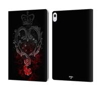Head Case Designs Officially Licensed Alchemy Gothic Affaire Du Coeur Graphic Art Leather Wallet Case Compatible With Apple iPad Air 13 2024/2025