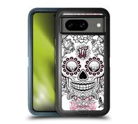 Head Case Designs Officially Licensed Alchemy Gothic Amore Skull Ultra-Armoured Shockproof Case [Military Grade Protection] Compatible With Google Pixel 8