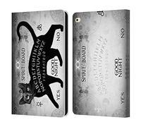 Head Case Designs Officially Licensed Alchemy Gothic Black Cat Spirit Board Cats Leather Wallet Case Compatible With Apple iPad Air 2 (2014)
