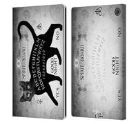 Head Case Designs Officially Licensed Alchemy Gothic Black Cat Spirit Board Cats Leather Wallet Case Compatible With Amazon Fire Max 11 2023