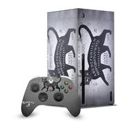 Head Case Designs Officially Licensed Alchemy Gothic Black Cat Spirit Board Gothic Game Console Wrap and Game Controller Skin Bundle Compatible With Xbox Series X