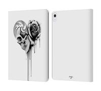 Head Case Designs Officially Licensed Alchemy Gothic Black Love Graphic Art Leather Wallet Case Compatible With Apple iPad Air 13 2024/2025