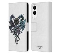 Head Case Designs Officially Licensed Alchemy Gothic Caduceus Rex Dragon Leather Wallet Case Compatible With Samsung Galaxy S25 Edge