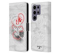 Head Case Designs Officially Licensed Alchemy Gothic Charmed Life Locket Skull Leather Wallet Case Compatible with Samsung Galaxy S25 Ultra