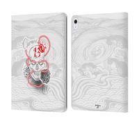Head Case Designs Officially Licensed Alchemy Gothic Charmed Life Locket Skull Leather Wallet Case Compatible With Apple iPad Air 13 2024/2025