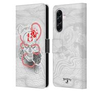 Head Case Designs Officially Licensed Alchemy Gothic Charmed Life Locket Skull Leather Wallet Case Compatible With Samsung Galaxy A56 5G