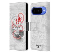 Head Case Designs Officially Licensed Alchemy Gothic Charmed Life Locket Skull Leather Wallet Case Compatible With Google Pixel 10