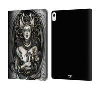 Head Case Designs Officially Licensed Alchemy Gothic Dante's Fury Graphic Art Leather Wallet Case Compatible With Apple iPad Air 13 2024/2025