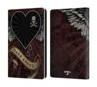 Head Case Designs Officially Licensed Alchemy Gothic Dark Angel Heart Wing Leather Wallet Case Compatible With Amazon Kindle Paperwhite 6