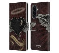 Head Case Designs Officially Licensed Alchemy Gothic Dark Angel Heart Wing Leather Wallet Case Compatible With Samsung Galaxy A17 4G / 5G