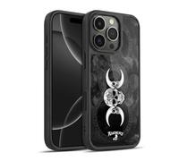 Head Case Designs Officially Licensed Alchemy Gothic Dark Goddess Moon Skull Gel Armour Case [Military Grade Protection] Compatible With Apple iPhone 16 Pro