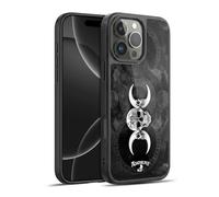 Head Case Designs Officially Licensed Alchemy Gothic Dark Goddess Moon Skull Gel Armour Case [Military Grade Protection] Compatible With Apple iPhone 16 Pro Max