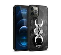 Head Case Designs Officially Licensed Alchemy Gothic Dark Goddess Moon Skull Gel Armour Case [Military Grade Protection] Compatible With Apple iPhone 12 Pro Max