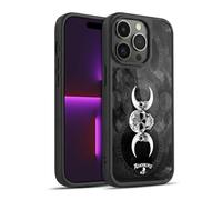 Head Case Designs Officially Licensed Alchemy Gothic Dark Goddess Moon Skull Gel Armour Case [Military Grade Protection] Compatible With Apple iPhone 14 Pro