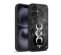 Head Case Designs Officially Licensed Alchemy Gothic Dark Goddess Moon Skull Gel Armour Case [Military Grade Protection] Compatible With Apple iPhone 16